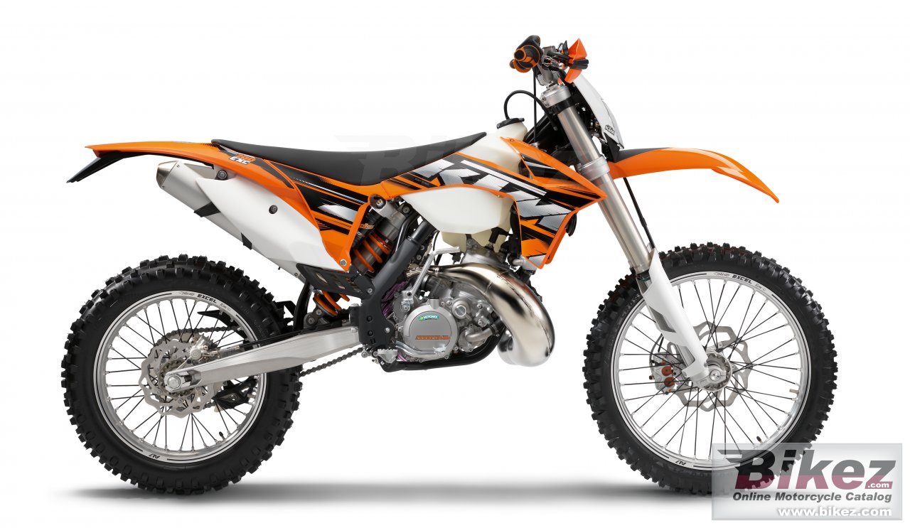 Big KTM 200 exc picture and wallpaper from Bikez.com